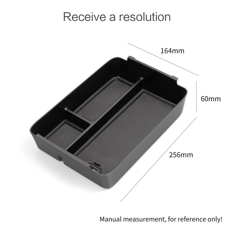smabee Center Console Organizer for 2024 2025 Hyundai Santa Fe