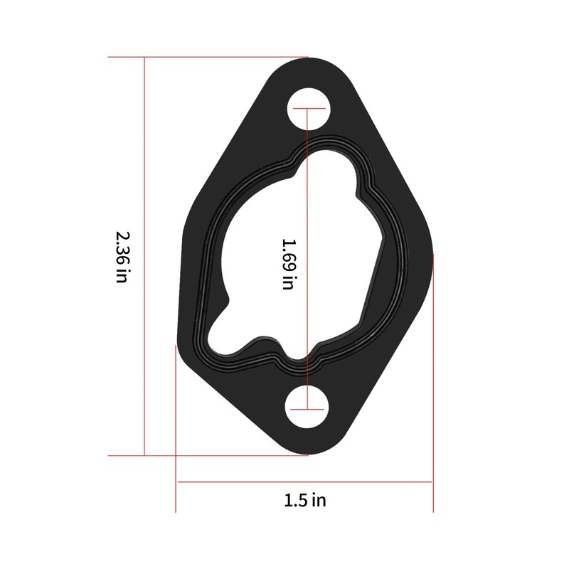 EATAKWARD 5 Sets of GX160 Engine Carburetor Mounting Gasket Kit