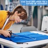 Jecery 1.1 Yard Anti Tarnish Silver Cloth by the Yard,