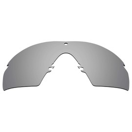 Alphax Silver Titanium Polarized Replacement Lenses for Oakley Si M Frame 3.0 OO9146