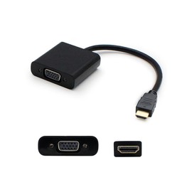 ADD-ON-Computer PERIPHERALS, L ADDON 5PK HDMI 1.3 to VGA M/F Black ADPT