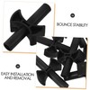Abaodam 6pcs Trampoline Gap Spacers for Enclosure Poles Durable Replacement