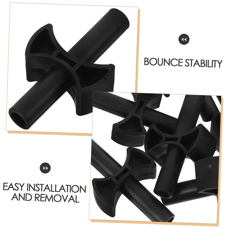 Abaodam 6pcs Trampoline Gap Spacers for Enclosure Poles Durable Replacement