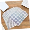 OSALADI 10 Sheets Scratch Off Stickers for DIY Crafts Party
