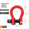 KATSU Tools Tow Shackles 2PK 7/8" Security Pin and Washers,
