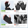 Donfri Copper Arthritis Compression Gloves, Finger Strengthen Gloves for Hand