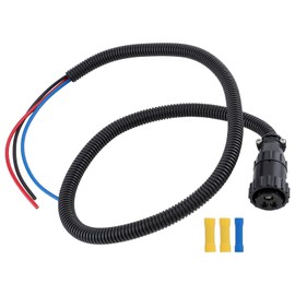 AUTOKAY 3 Pin Auxiliary Cable Kit Fits for CASE, John Deere, Ford 9530T 9630 9630T 9330 CPX620 CPX610 CPX420 7210 7220 7230 7240 7250 8910 8920 8930 8940 8950, Replace 187103A1 RE37651