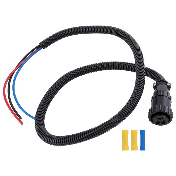 AUTOKAY 3 Pin Auxiliary Cable Kit Fits for CASE, John