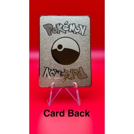 Mario Pikachu 294 Gold Metal Japanese Pokémon Card Art Collectible/Gi