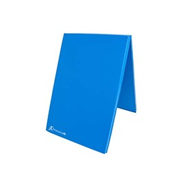 ProsourceFit Bi-Fold Folding Exercise Mat - Blue, ps-1942-dfm-blue