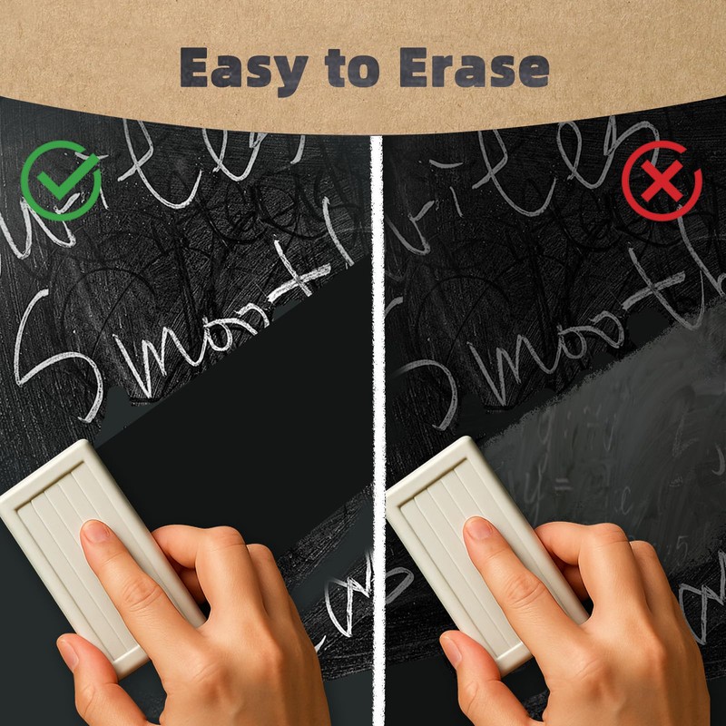 Dustless White Chalk 100PCS, Non-Toxic Classroom Chalks for Teachers &