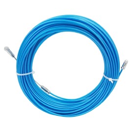 30M Fish Tape Steel Core Cable Puller Electrical Wire Fish Tape Running Cable Fastener Kit