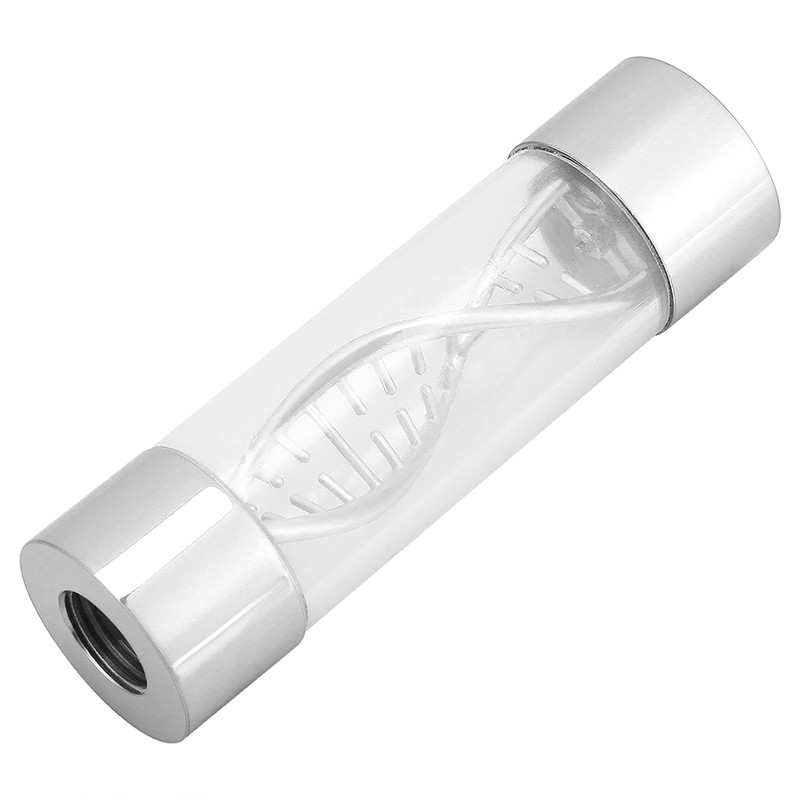 Water Flow Meter Multiple Color Metal Spiral G1/4 Female Thread