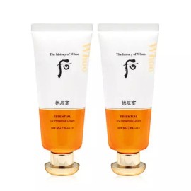 THE FACE SHOP 아트박스/더후 더후 공진향 진해윤 선크림 60ml 2개/에센셜 보습 Artbox/The History of Whoo Gongjinhyang Jinhae Yoon Sunscreen 60ml 2pcs/Essential Moisture