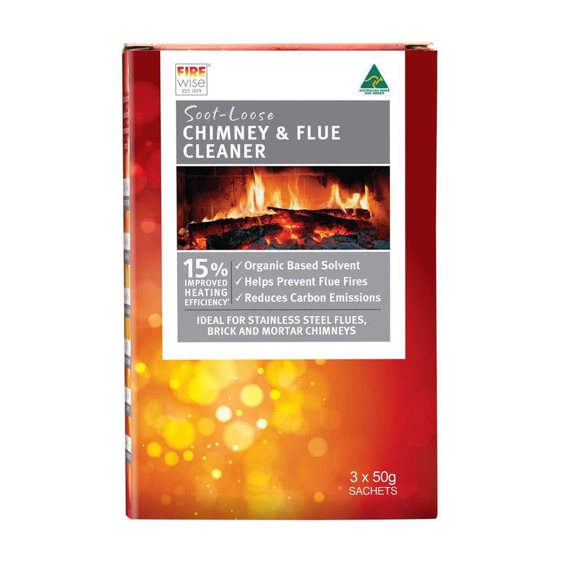Firewise 18 Treatments Soot-Loose Chimney & Flue Cleaner Dissolves Soot,