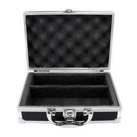 Orivin Aluminium Frame Tool Box, with Padded Padded Foam Aluminum Alloy Suitcase, Suitable for Travel, Business Trip, Work, 23 X 16 X 7.5 Cm
