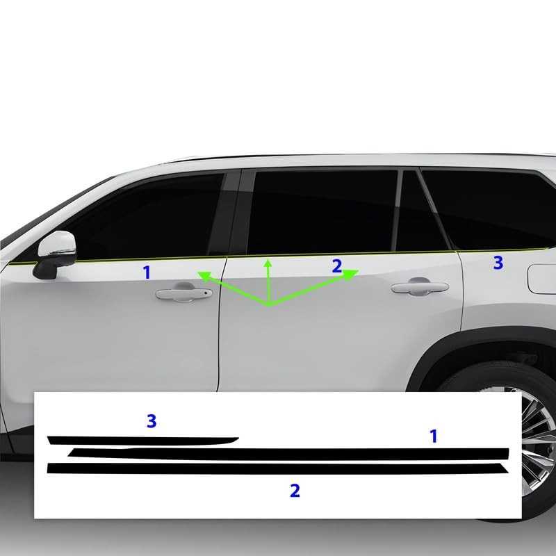 BOGAR TECH DESIGNS for Toyota Grand Highlander 2024-2025 Side Window