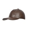 Real Leather Baseball Cap Adjustable Sports Casual Plain Summer Winter