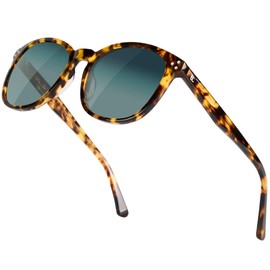 Bircenpro Polarized Sunglasses For Women UV - Protection Womens Trendy Fashion Large Shades With Acetate Frame BC2110