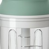 Electric Garlic Chopper USB Charging Cordless 3 Blades Garlic Masher