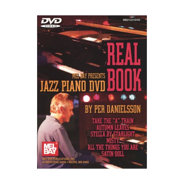 Jazz Piano DVD Real Book by Mel Bay Records [DVD]