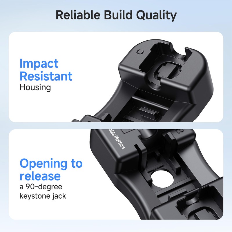 Cable Matters Keystone Jack Punch Down Tool Stand - Stable