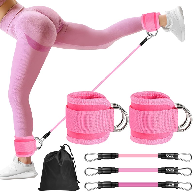 16 en 1 Kit de Barra de Pilates con Bandas