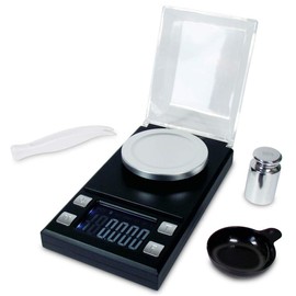 DIPSE Precision Scales 50 g x 0.001 Gold Kitchen Scales Digital Scales Coin Scales Pocket Scales