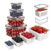 Runhike - Berry keeper Fruit Storage Containers for Fridge with
