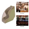 Coffee Filter Paper Storage Box Dustproof Plastic Filter Paper Rack