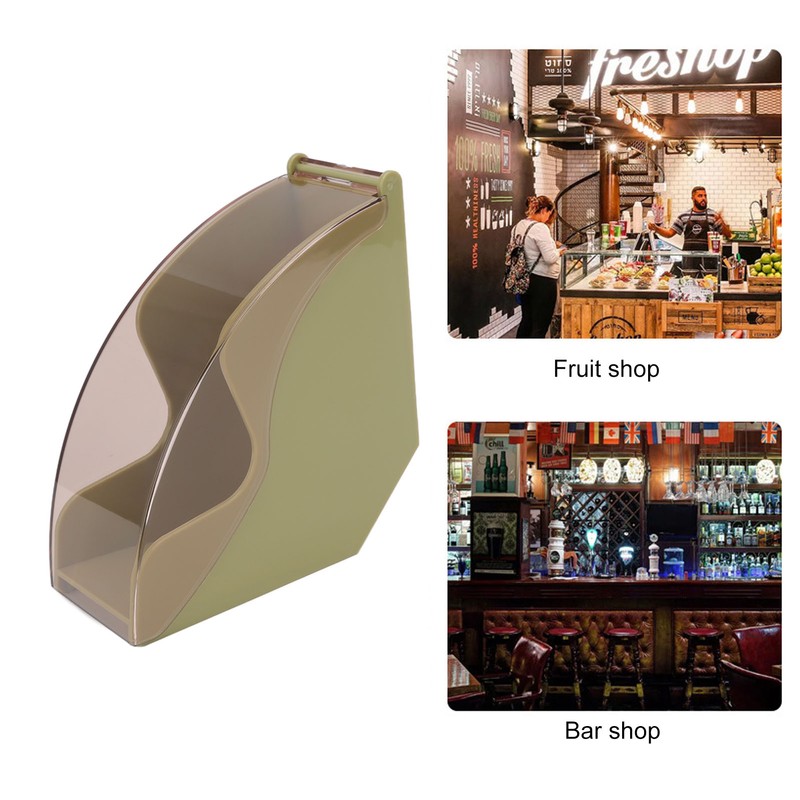 Coffee Filter Paper Storage Box Dustproof Plastic Filter Paper Rack