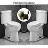 2 Pcs Cat Ceramic Covers, Cute Animal Ceramic Toilet Bolt