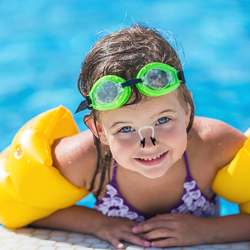Linwnil 10Pcs Nose Clip for Swimming Nose Plugs for Kids