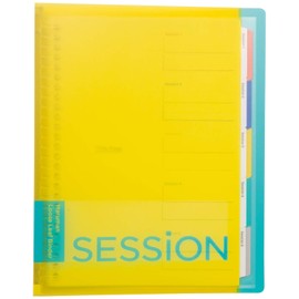 Maruman F310-04 Loose Leaf Binder, B5, Session, 26 Holes, Yellow