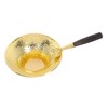 Ipetboom Copper Tea Strainer with Delicate Handle Creative Flower Shape