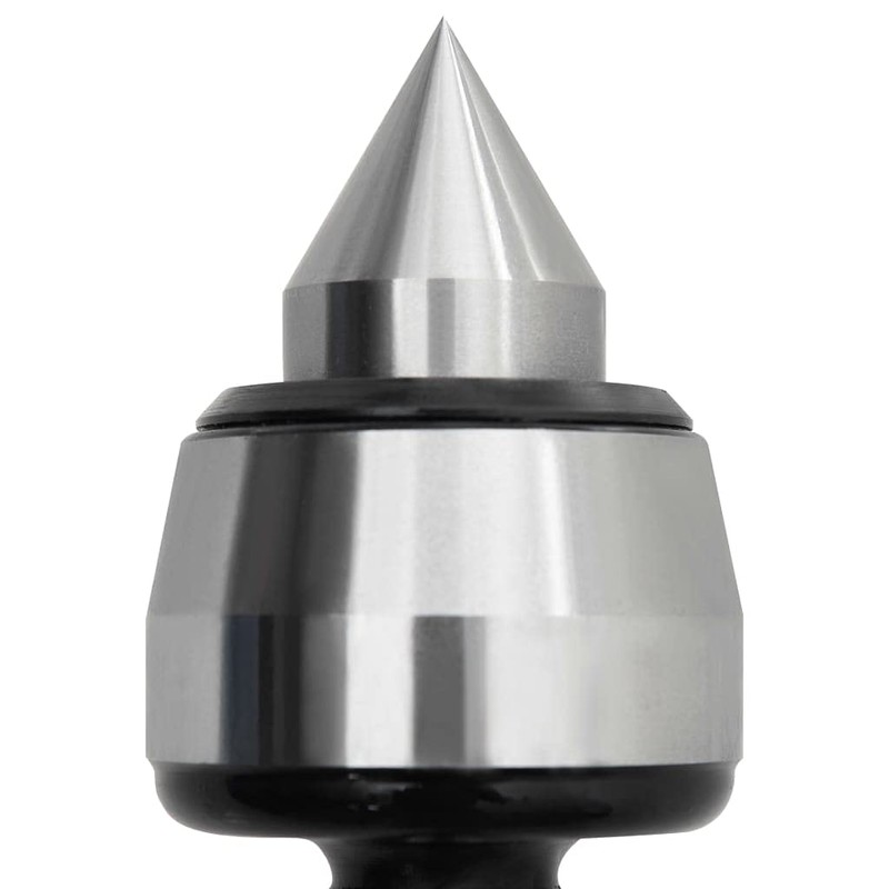 vidaXL MT2 Revolving Live Center - High Precision Durable Steel