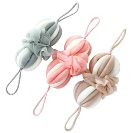 clowin Back Wash Sponge Body Sponge Family Use 3 Colors Green Pink Beige