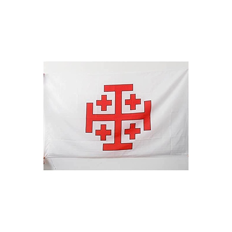 AZ FLAG - Flagge Orden Vom Heiligen Grab Zu Jerusalem