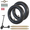 80/65-6 Heavy Duty Scooter Inner Tube (2-Pack), Thickened 10 Inch