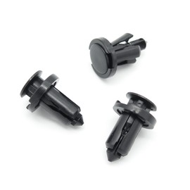 VVO Fasteners- Black Plastic Underbody Shields & Insulation Panel Fastener Clips for Nissan X-Trail, (Pack of 10)