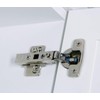 Hushed Hardware Soft Close Cabinet Hinge Set. 4 Frameless Full