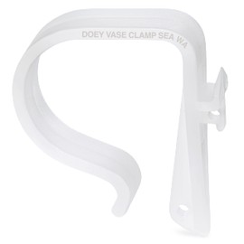 Doey's Heavy Duty Church Pew Clips (6-Pack) – Secure Hooks for Wedding Aisle Décor, Signs, Flowers & Holiday Decorations (Made in USA)