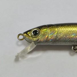 SEASKY Floating Minnow Bass Bait Laser Top Water Lures, Jerk Baits for Bass Fishing, Topwater Baits for Bass Trout Freshwater 3 9/16", 5/16oz Minnow (08W)