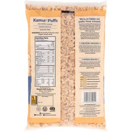 Nature's Path Organic Kamut Puffs Cereal - Case of 12 - 6 oz.