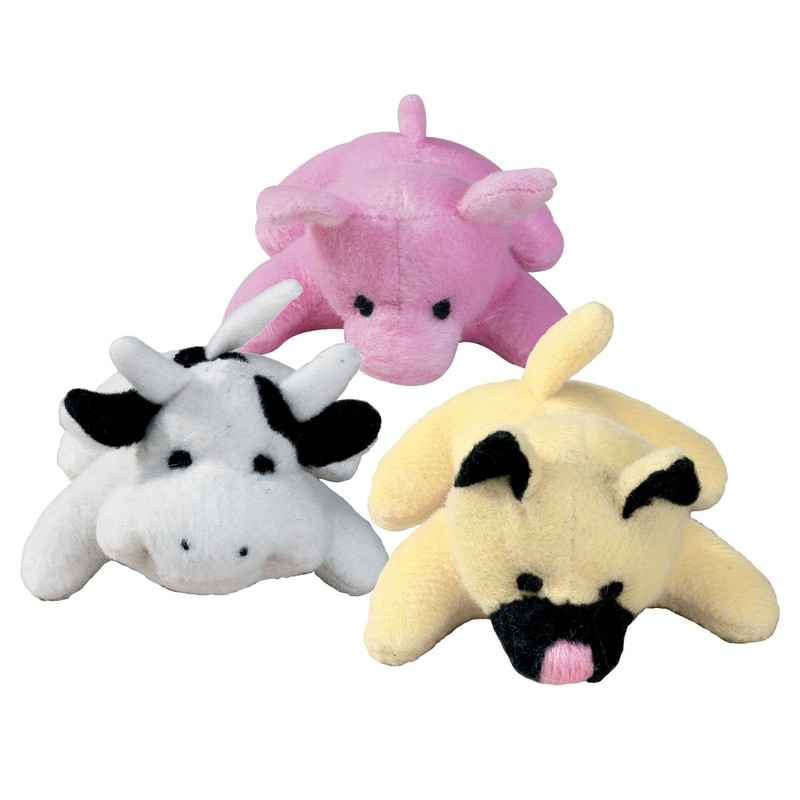 Zanies 3-Inch Polyester/Polyfill Bitty Buddy Dog Training Toy