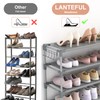 LANTEFUL 10 Tiers Shoe Rack 50 Pairs Large Capacity Tall