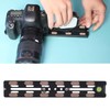 230MM Camera Tripod Quick Release Plate Adapter, Aluminum Alloy Base