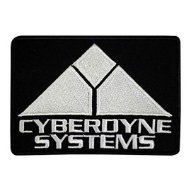 Cyberdyne Systems Logo Patch Iron On Sew On Embroidered Patch Badge Applique for Clothes Shirts Jeans etc