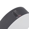 Wall Light Round Shape Aluminum Alloy 3 Beams Modern Wall