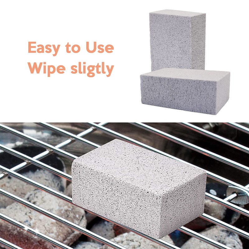 Grill Griddle Cleaning Brick Block ValueHall 4 Pack Odorless Grilling